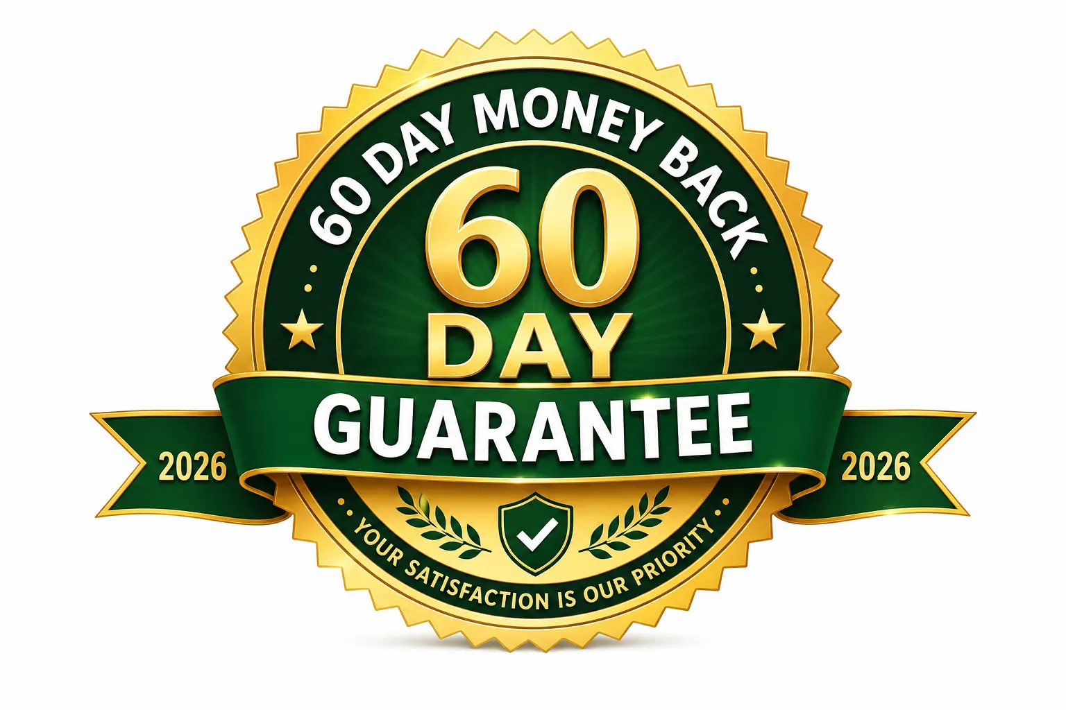Alpha Rock 60 Day Money Back Guarantee